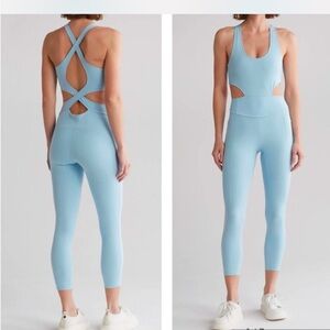 FREE PEOPLE FP MOVEMENT Back It Up Bodysuit One Piece